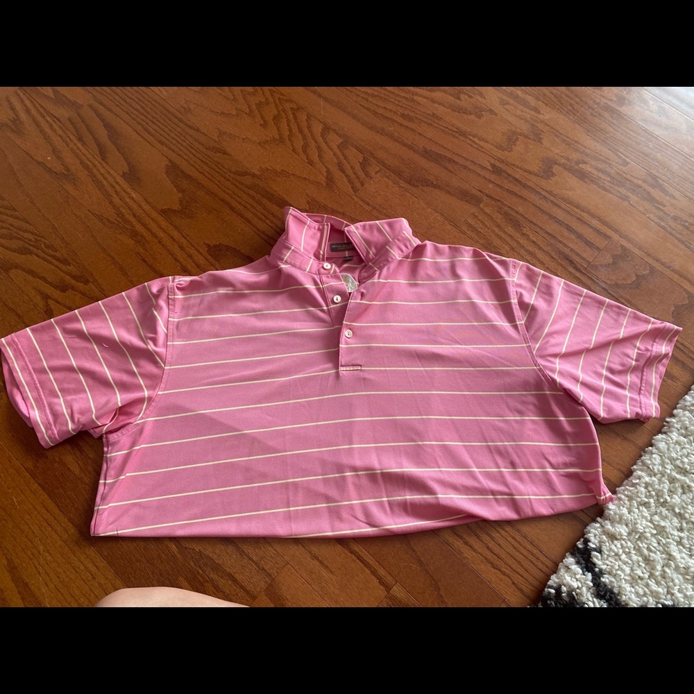 Pink XL Peter Millar Polo